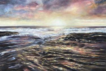 Original Expressionism Seascape Paintings by Tiffany Blaise