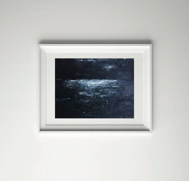 Original Expressionism Seascape Painting by Tiffany Blaise