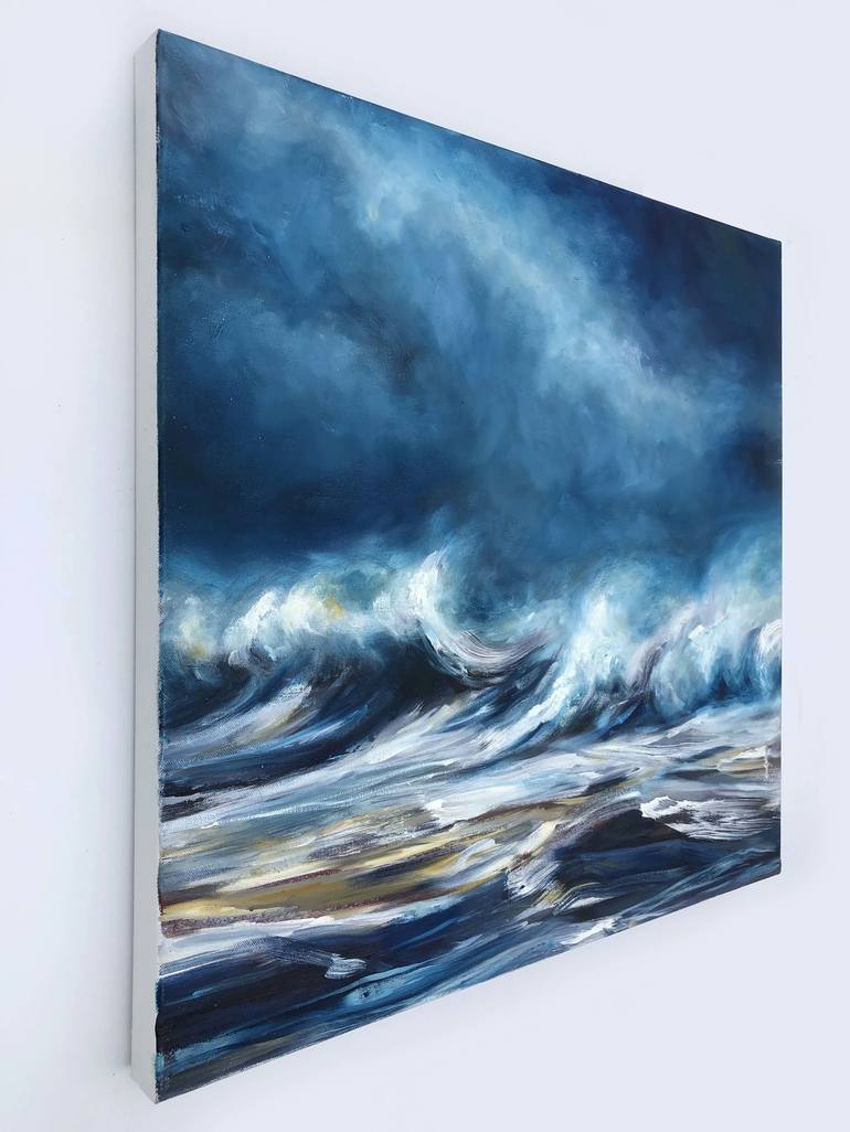 Original Realism Seascape Painting by Tiffany Blaise