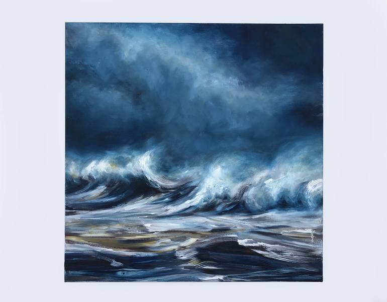 Original Realism Seascape Painting by Tiffany Blaise