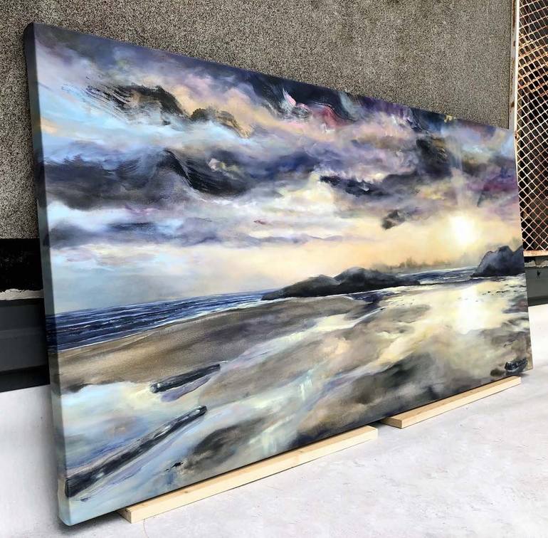 Original Seascape Painting by Tiffany Blaise