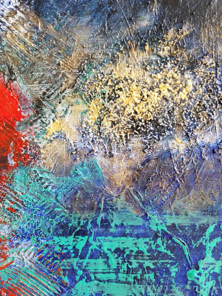 Original Abstract Painting by Redin Winter