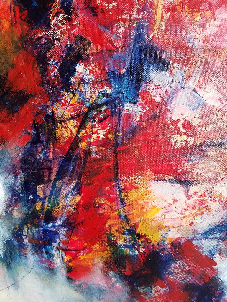 Original Abstract Painting by Redin Winter