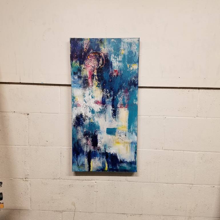 Original Abstract Painting by Redin Winter