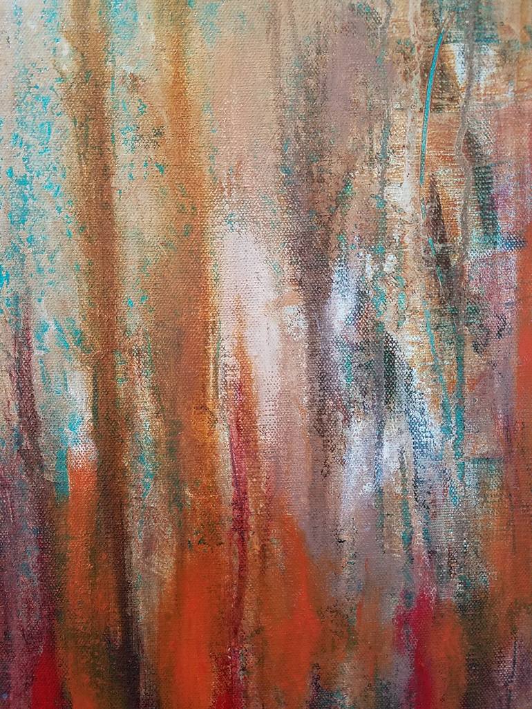 Original Abstract Expressionism Abstract Painting by Redin Winter