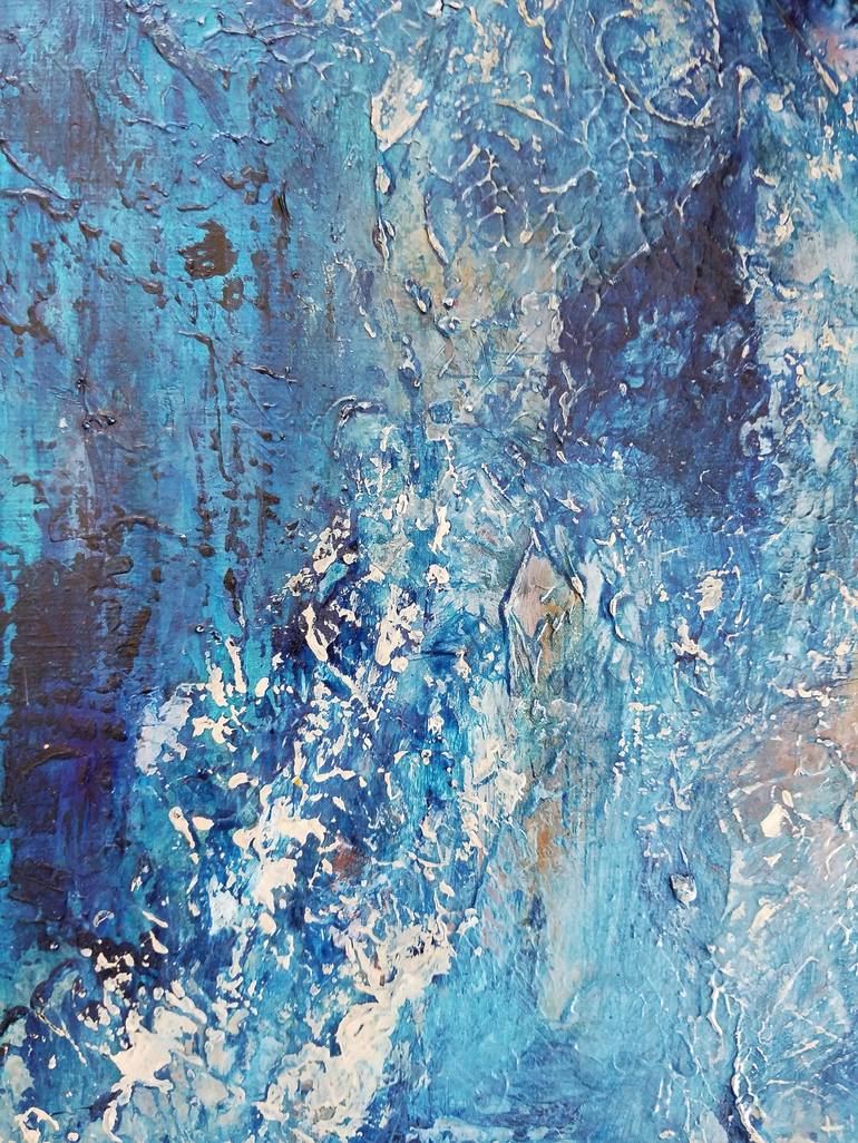 Original Abstract Expressionism Abstract Painting by Redin Winter