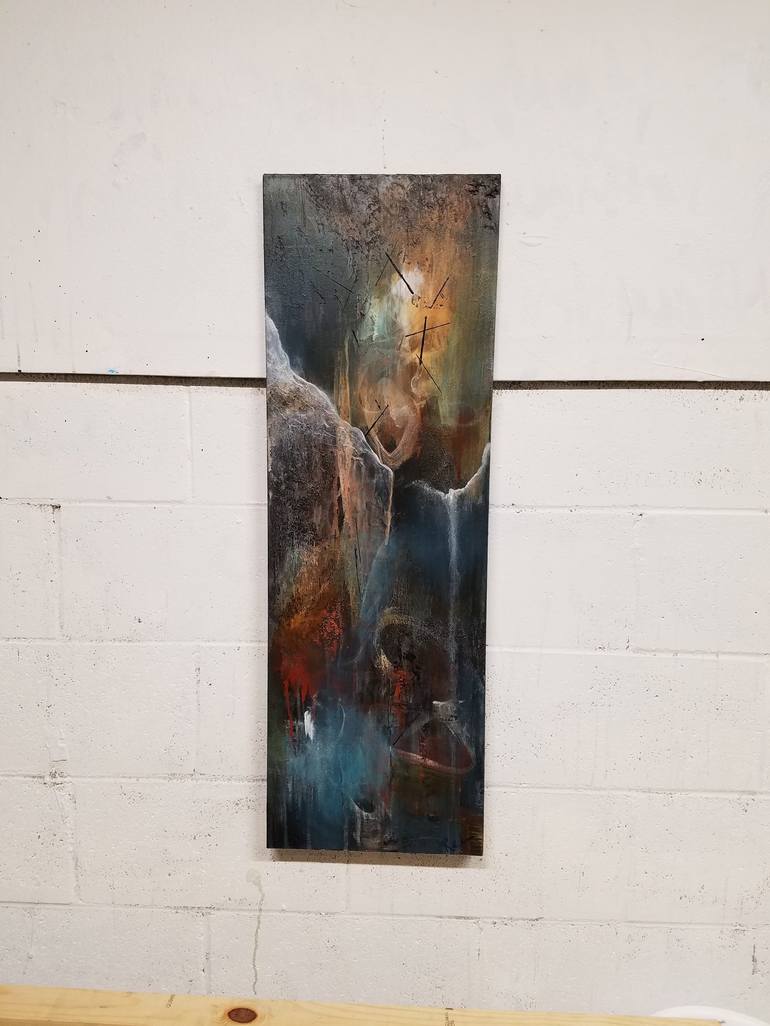 Original Abstract Painting by Redin Winter