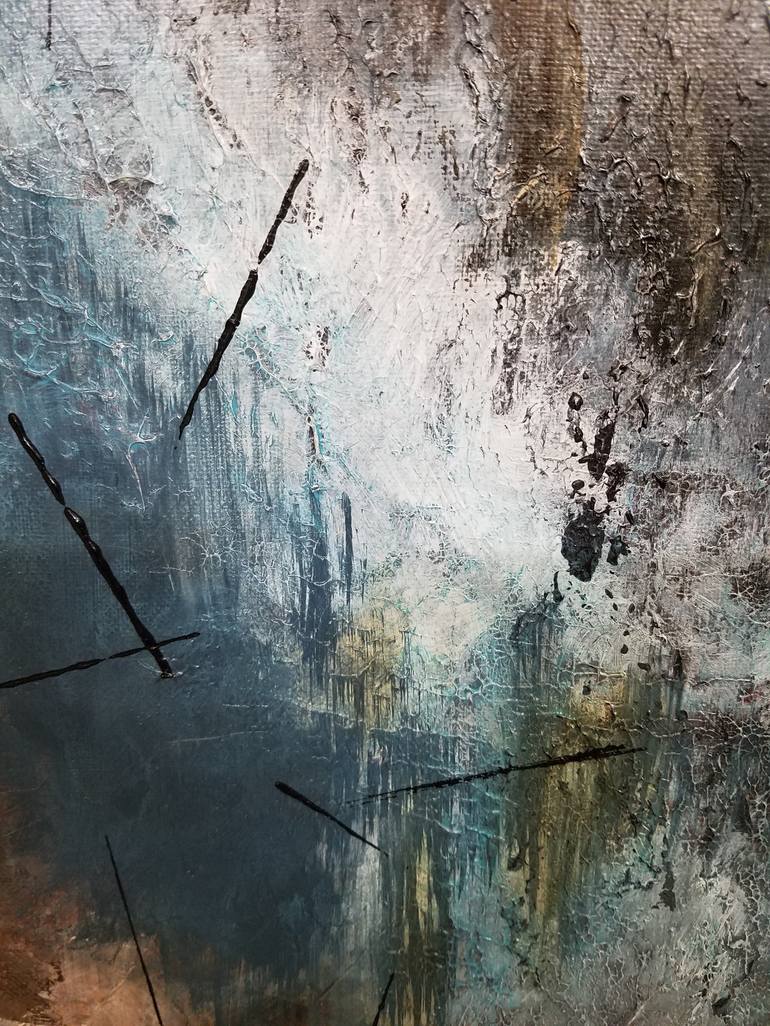 Original Abstract Painting by Redin Winter