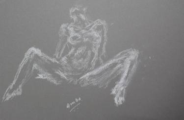 Original Abstract Nude Drawings by Ambo Shilpi