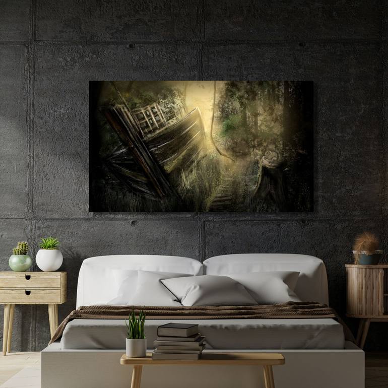 Original Abstract Expressionism Abstract Digital by Sapna Sharon