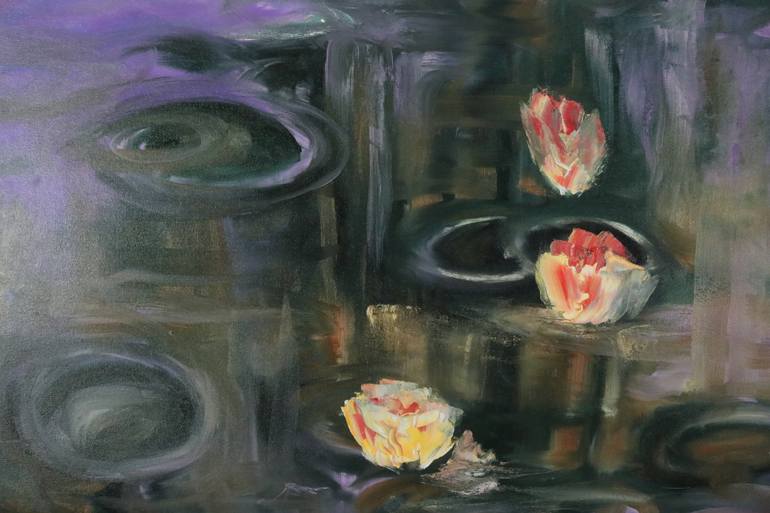 Original Art Deco Still Life Painting by Art Lee Bivens