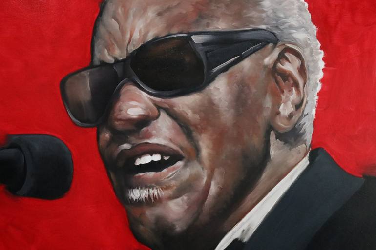 Original Impressionism Music Painting by Art Lee Bivens