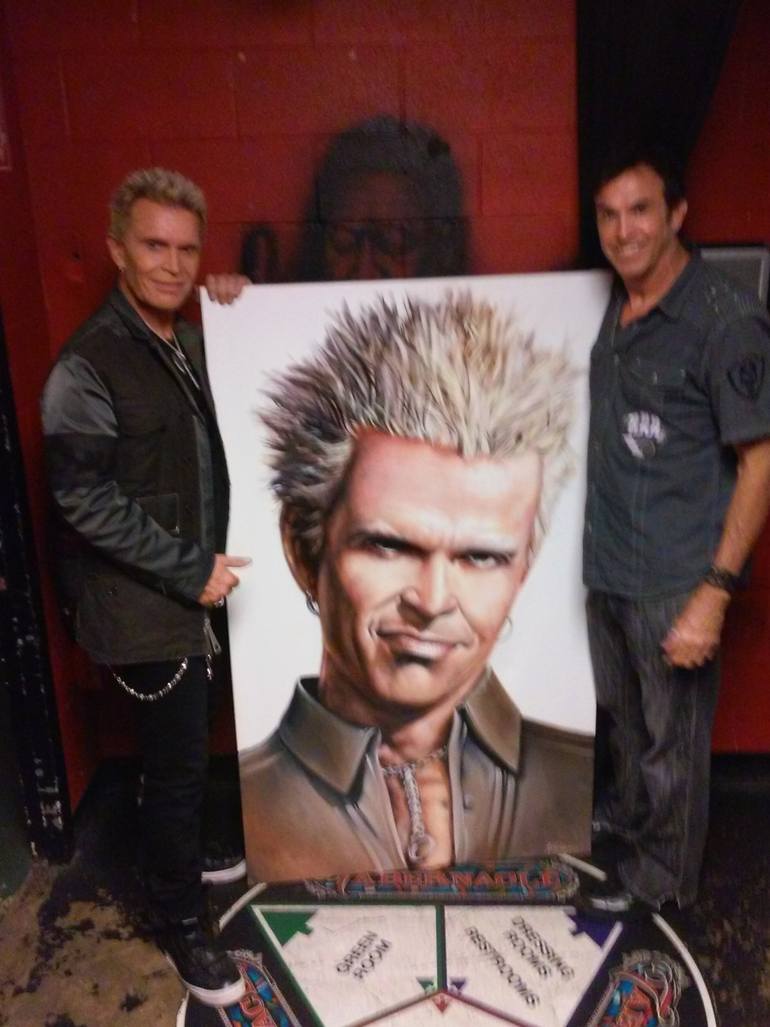 Original Impressionism Pop Culture/Celebrity Painting by Art Lee Bivens