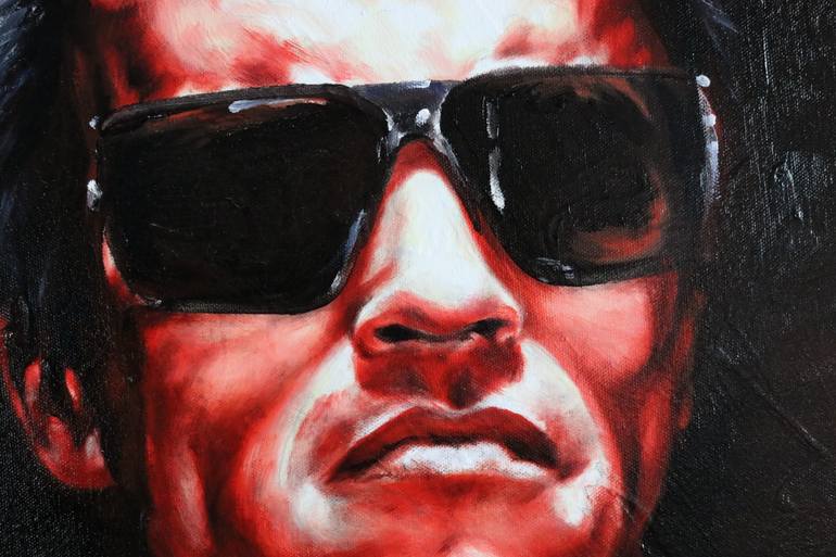 Original Expressionism People Painting by Art Lee Bivens