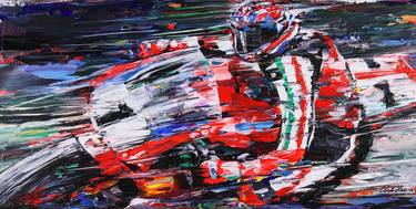 Print of Abstract Sport Paintings by Art Lee Bivens