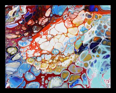 Original Fine Art Abstract Painting by Art Lee Bivens