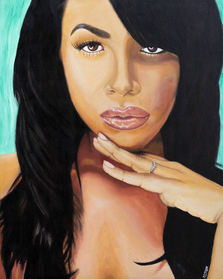 Aaliyah 1 Paint by Numbers Kit – PaintAndUnwine