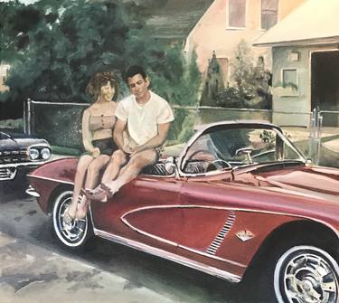 Original Car Paintings by Adam Turner