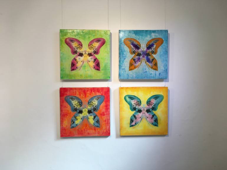 Original Abstract Cinema Painting by Atelier Coolpool