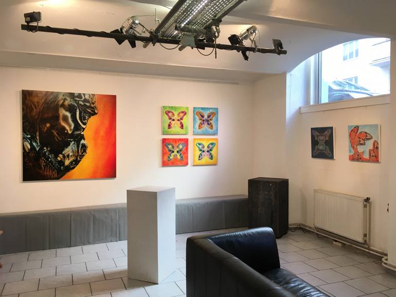 Original Abstract Cinema Painting by Atelier Coolpool