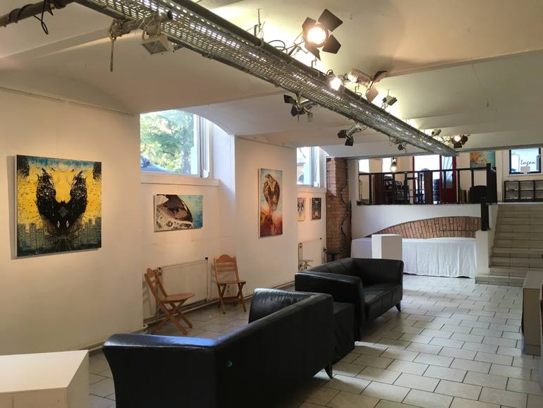 Original Abstract Comics Painting by Atelier Coolpool