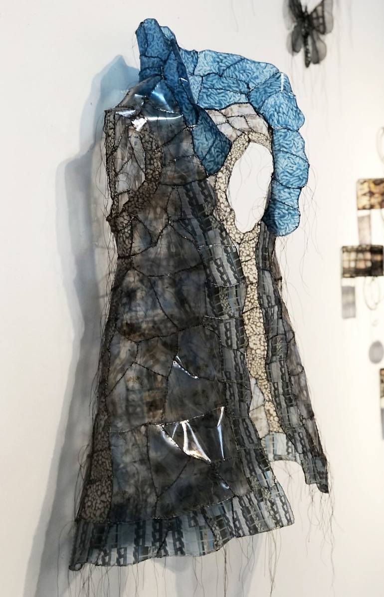 Original Abstract Fashion Installation by Gwen Samuels