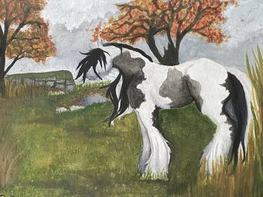 Print of Horse Paintings by Bethany Perdue