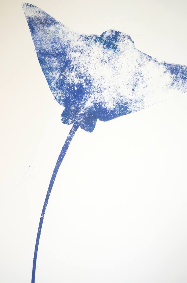 Original Minimalism Animal Printmaking by Valentina Levina