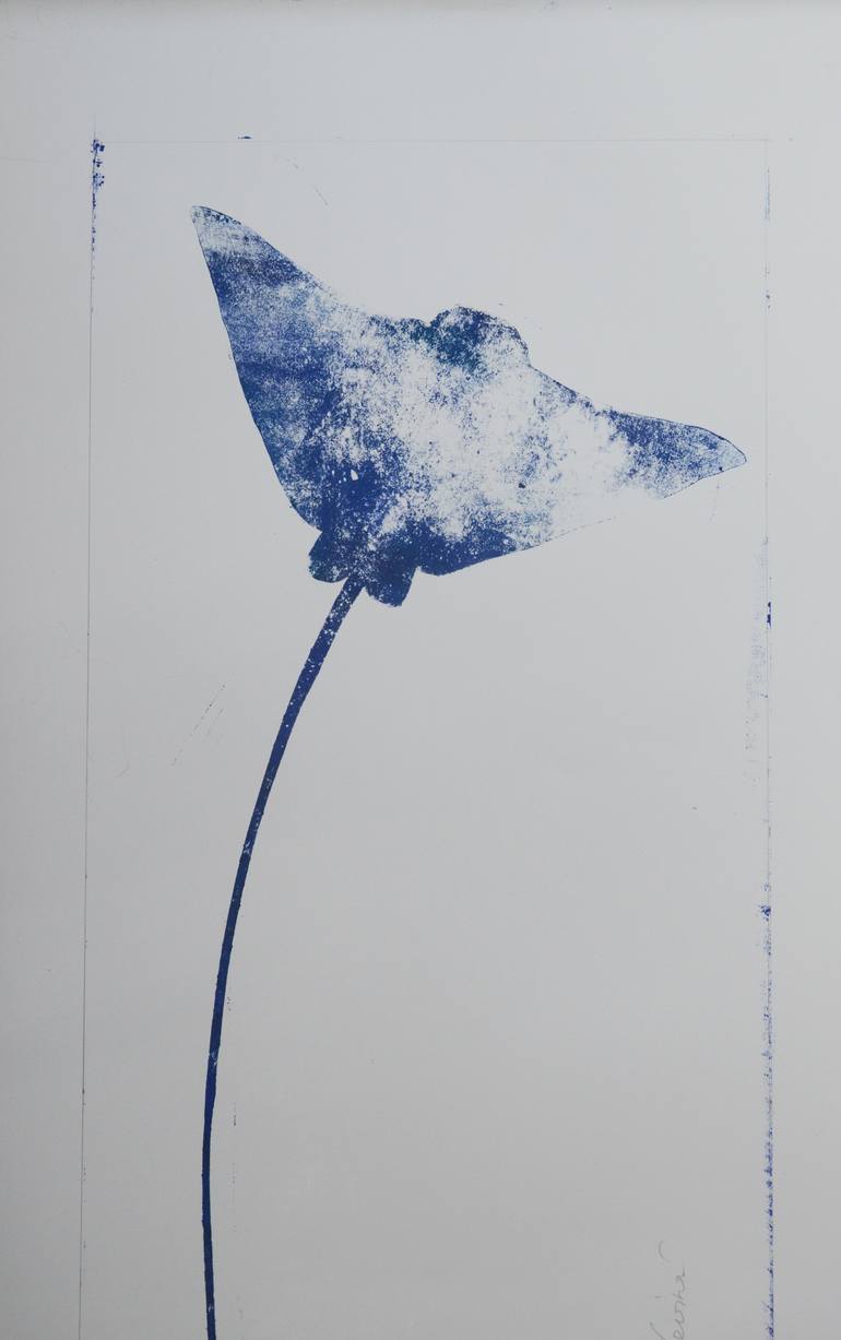 Original Minimalism Animal Printmaking by Valentina Levina