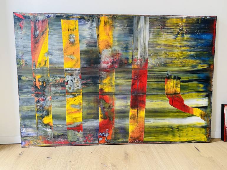 Original Modern Abstract Painting by Robert Szczokic