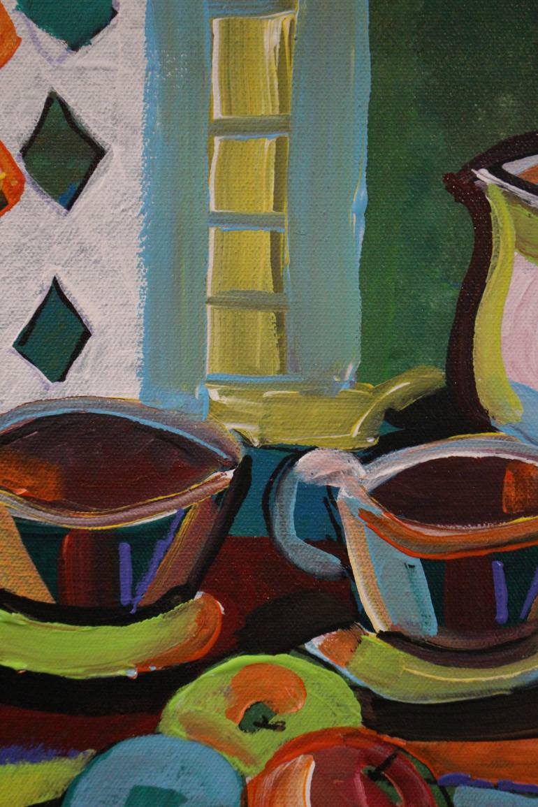 Original Conceptual Still Life Painting by Ronald Bossert