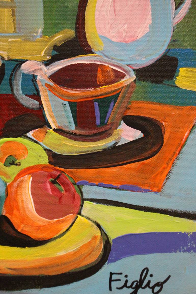 Original Conceptual Still Life Painting by Ronald Bossert