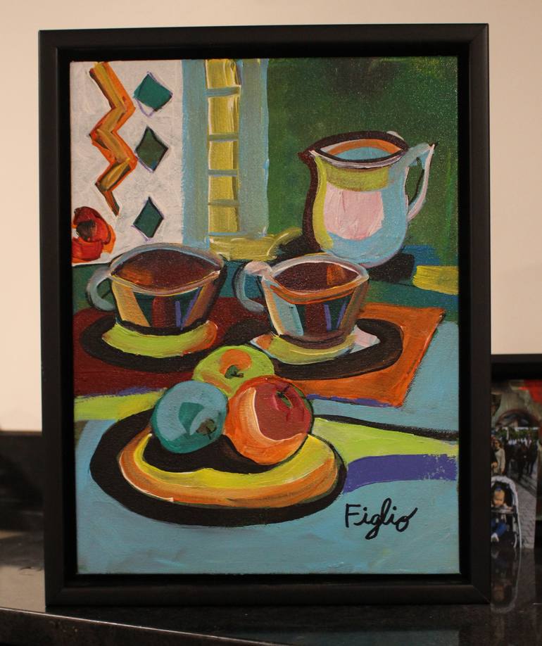 Original Conceptual Still Life Painting by Ronald Bossert