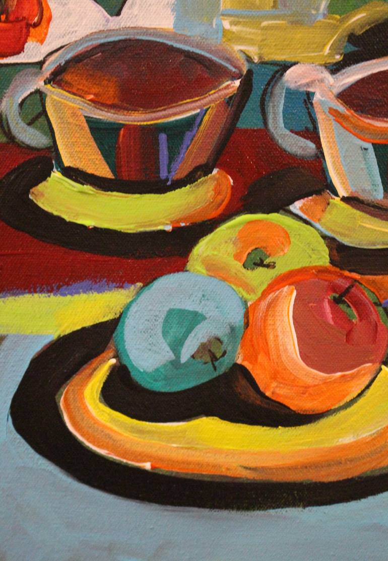 Original Conceptual Still Life Painting by Ronald Bossert