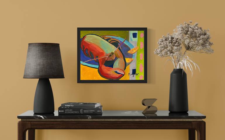 Original Conceptual Food & Drink Painting by Ronald Bossert