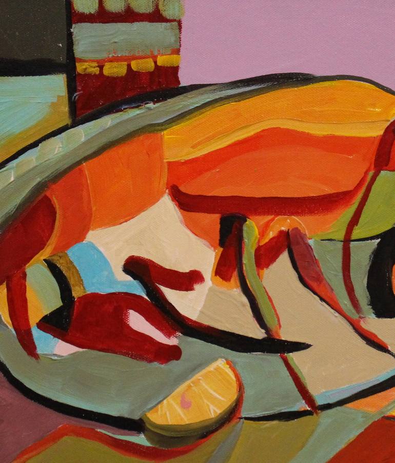 Original Color Field Painting Food & Drink Painting by Ronald Bossert