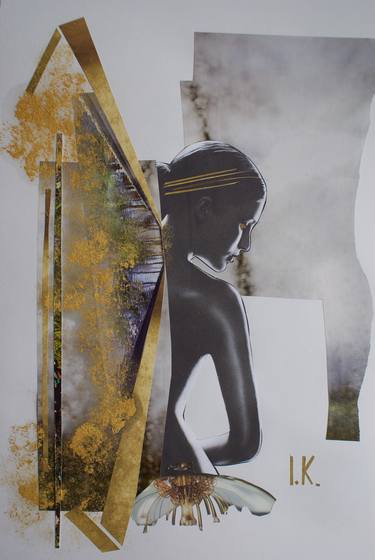 Print of Surrealism Women Collage by Iveta Kasiliauskaite