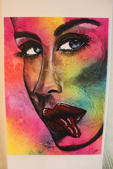 Original Abstract Painting by DB PopArt