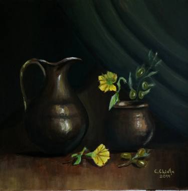 Print of Expressionism Still Life Paintings by Cristina Chiutu