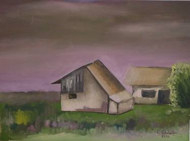 Print of Abstract Rural life Paintings by Cristina Chiutu