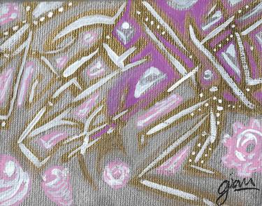 7x9 in Fine Art abstract markers - Black gold collection thumb