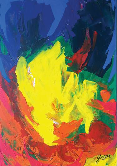 Print of Abstract Paintings by Gian Piero Mary Spinosi