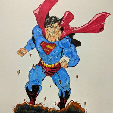 Superman thumb