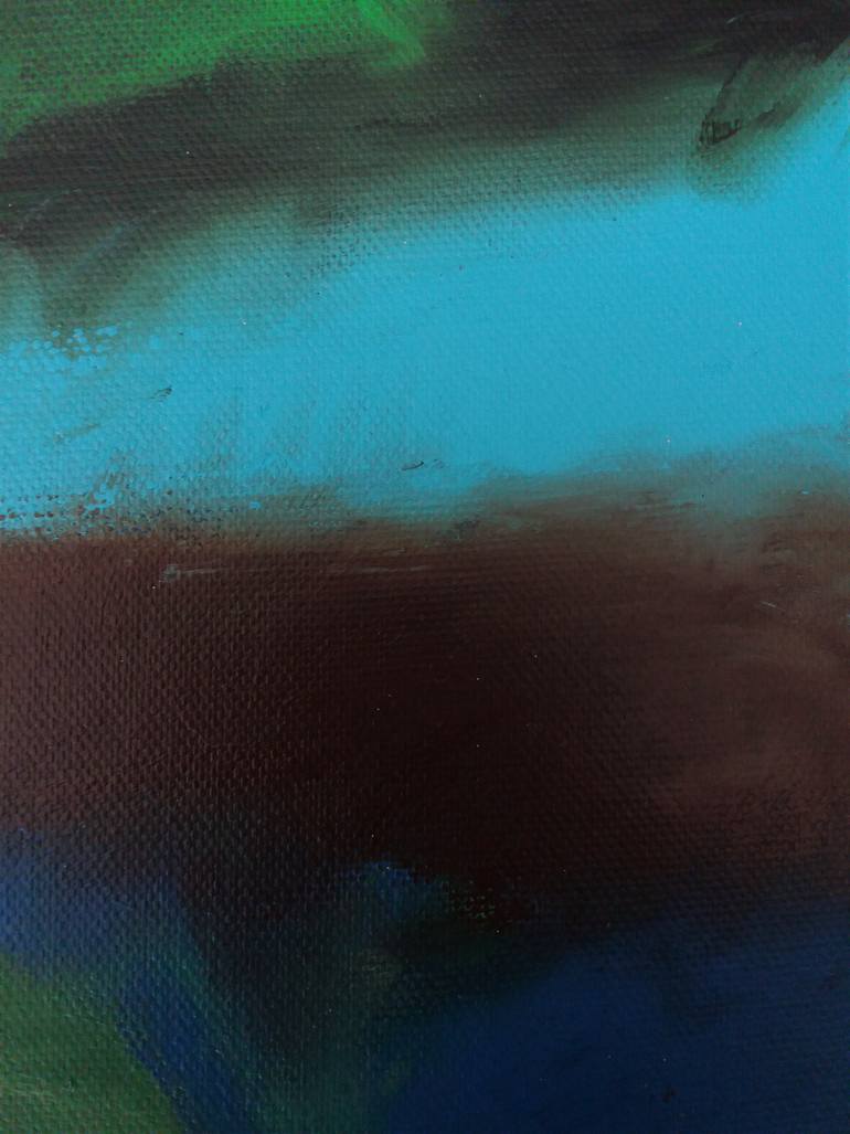 Original Abstract Expressionism Abstract Painting by Celine Baliguian