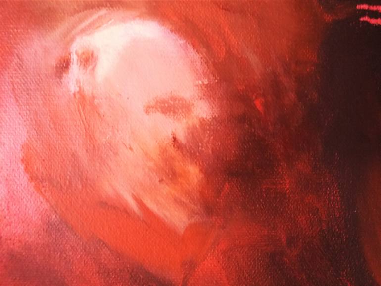 Original Abstract Expressionism Abstract Painting by Celine Baliguian