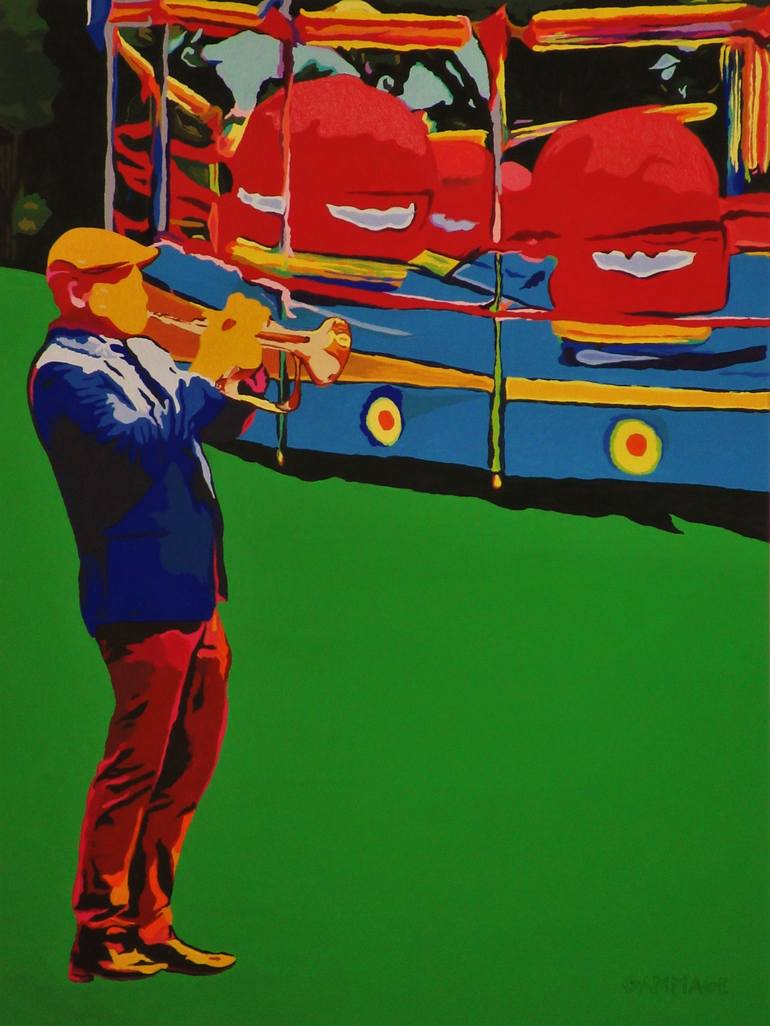 Print of Pop Art Music Paintings by Bryan Gammage