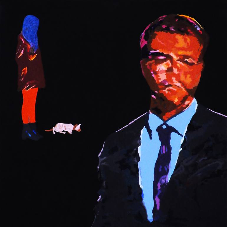 Print of Fine Art People Paintings by Bryan Gammage