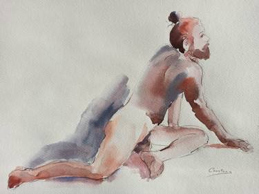 Original Expressionism Nude Paintings by Constans Mestres
