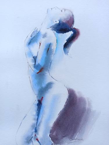 Original Realism Nude Paintings by Constans Mestres