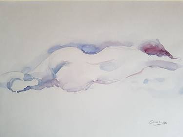 Original Expressionism Nude Paintings by Constans Mestres